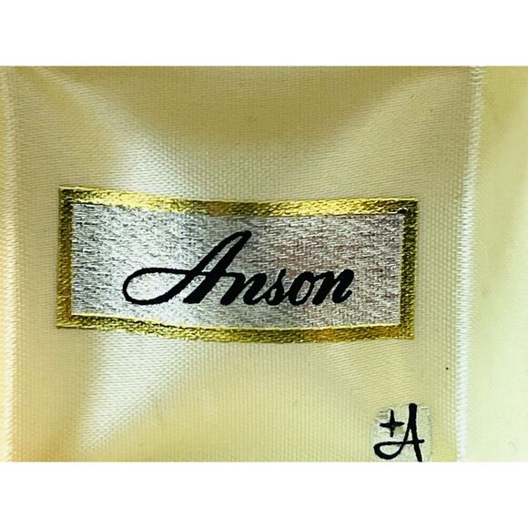 Vintage Anson Silver Tie Tack Clip Original Box Mid Century Draper Madmen - Picture 8 of 8